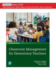 Classroom Management for Elementary Teachers 