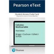 Pearson EText Calculus : Multivariable -- Access Card 3rd