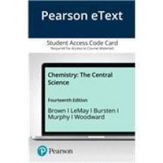 Chemistry : The Central Science Access Card 14th