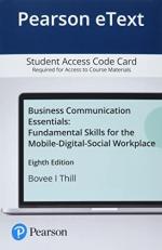Business Communication Essentials : Fundamental Skills for the Mobile-Digital-Social Workplace Access Card 8th