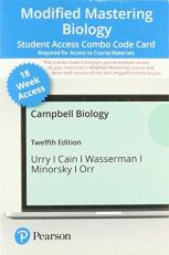 Modified Mastering Biology with Pearson Etext -- Combo Acces Card -- for Campbell Biology (18-Weeks)