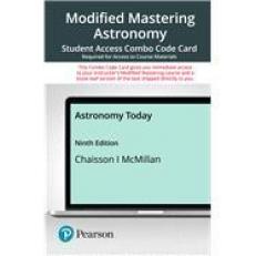 Modified Mastering Astronomy with Pearson EText -- Combo Acces Card -- for Astronomy Today 9th