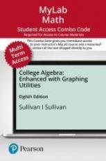 MyLab Math with Pearson EText -- Combo Access Card -- for College Algebra Enhanced with Graphing Utilities (24 Months)