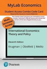 MyLab Economics with Pearson EText -- Combo Access Card -- for International Economics : Theory and Policy 11th
