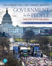 Government By The People, 2020 Presidential Elections Edition 