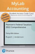 MyLab Accounting with Pearson EText -- Access Card -- for Pearson's Federal Taxation 
