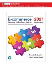 E-Commerce : Business, Technology and Society 
