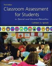 Classroom Assessment for Students in Special and General Education 3rd