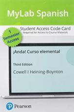 MyLab Spanish with Pearson EText -- Access Card for 2020 Release-- for ¡Anda! Curso Elemental (single Semester Access) 3rd