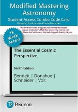 Modified Mastering Astronomy with Pearson EText -- Combo Access Card -- for Essential Cosmic Perspective-- 18 Months