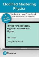 Modified Mastering Physics with Pearson EText -- Access Card -- for Physics for Scientist and Engineers with Modern Physics (18 Weeks)