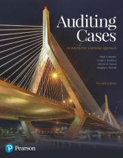 Pearson eText for Auditing Cases: An Interactive Learning Approach -- Instant Access (Pearson+) 7th