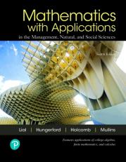 Pearson eText for Mathematics with Applications In the Management, Natural, and Social Sciences -- Instant Access (Pearson+) 12th