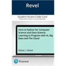 Intro to Python for Computer Science and Data Science : Learning to Program with AI, Big Data and the Cloud -- Access Card 