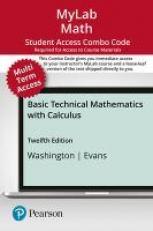 MyLab Math with Pearson EText -- 24-Month Combo Access Card -- for Basic Technical Mathematics with Calculus