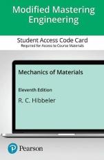 Modified Mastering Engineering with Pearson EText -- Access Card -- for Mechanics of Materials 11th
