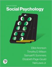 Social Psychology (subscription) 11th