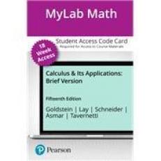 MyLab Math with Pearson EText -- 18-Week Access Card -- for Brief Calculus and Its Applications