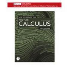 Thomas Calculus : Multivariable 