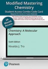 Modified Mastering Chemistry with Pearson EText -- Combo Access Card -- for Chemistry : A Molecular Approach 6th