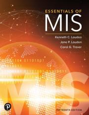 Essentials of MIS 15th
