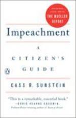 Impeachment : A Citizen's Guide 