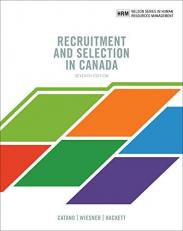 Recruitment and Selection in Canada 7th