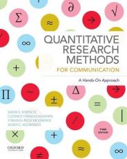 Quantitative Research Methods for Communication 3rd