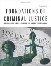 Foundations of Criminal Justice 3rd