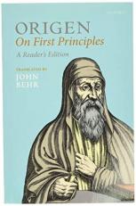 Origen : On First Principles, Reader's Edition