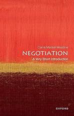Negotiation: a Very Short Introduction 