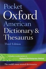 Pocket Oxford American Dictionary and Thesaurus 3rd