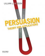 Persuasion : Theory and Applications 