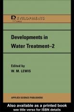 Developments in Water Treatment 1st