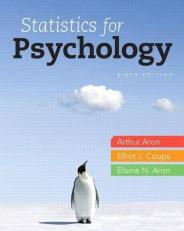 Statistics for Psychology 6th