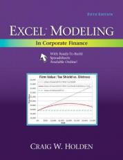 Excel Modeling in Corporate Finance 5th