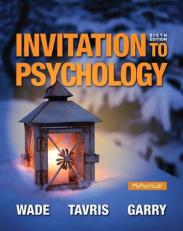 Invitation to Psychology 6th