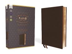 NASB Single-Column Reference Bible [Brown] 