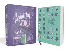 NIV Beautiful Word Coloring Bible for Girls Pencil/Sticker Gift Set, Updated, Leathersoft over Board, Comfort Print : 600+ Verses to Color 