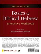 Basics of Biblical Hebrew Interactive Workbook : For Use on the Blackboard Learn Platform Access Card 