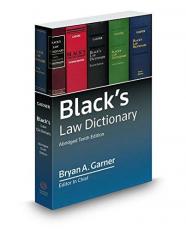 Black's Law Dictionary, Abridged 10th