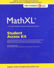 MathXL Standalone Access Card (6-Month Access)