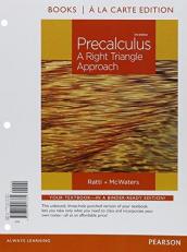 Precalculus : A Right Triangle Approach, Books a la Carte Edition 3rd