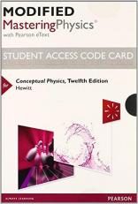 Modified Mastering Physics with Pearson EText -- Standalone Access Card -- for Conceptual Physics 12th