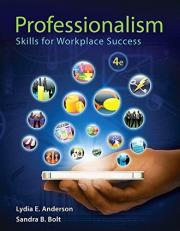 Professionalism : Skills for Workplace Success 4th