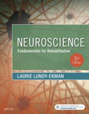 Neuroscience - Elsevieron Vitalsource: Fundamentals for Rehabilitation 5th