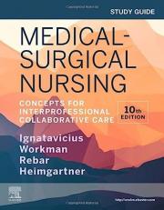 Study Guide for Medical-Surgical Nursing : Concepts for Interprofessional Collaborative Care 10th