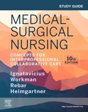 Medical-surgical Nursing-study Guide 10th