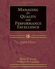 Managing for Quality and Performance Excellence (with Student Web) with Access 8th