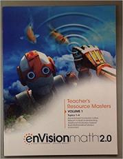 enVision Math 2.0 Teacher's Resource Masters grade 6 Volume 1 Topics 1-4